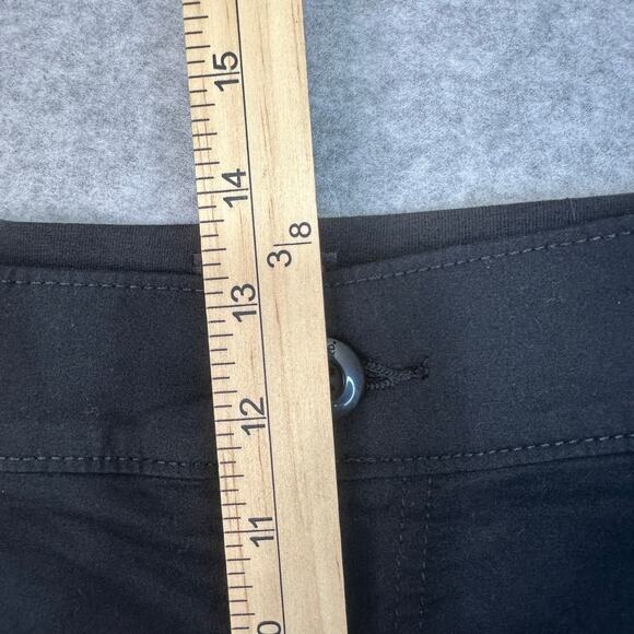 Lee Chino Short WMNS 26W(2) Unionall Black Mid Rise Ultra Soft Waistband Stretch - Picture 10 of 11